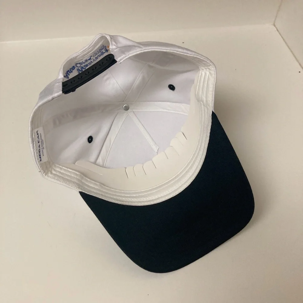 Rare Promo Mobil 1 Racing Walmart Auto Center SnapBack Cap Hat White